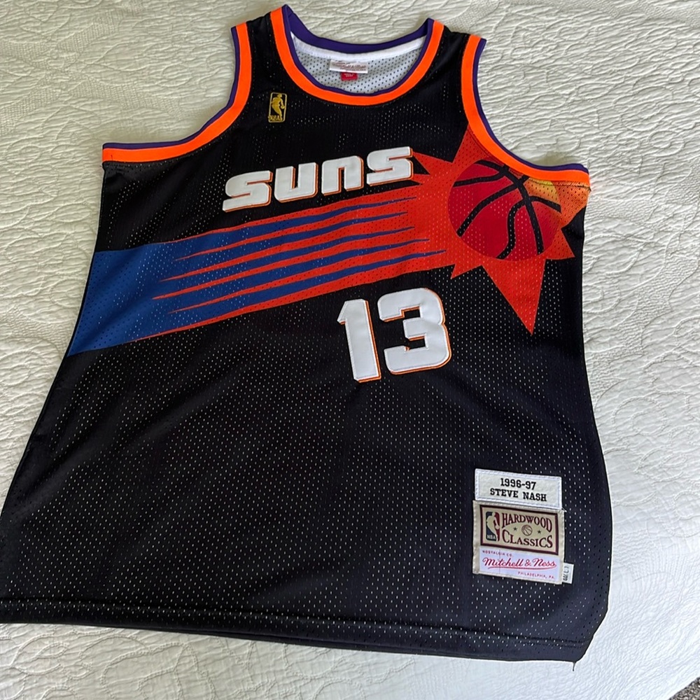 Phoenix Suns Steve Nash #13 Throwback Jersey Shirt Kit